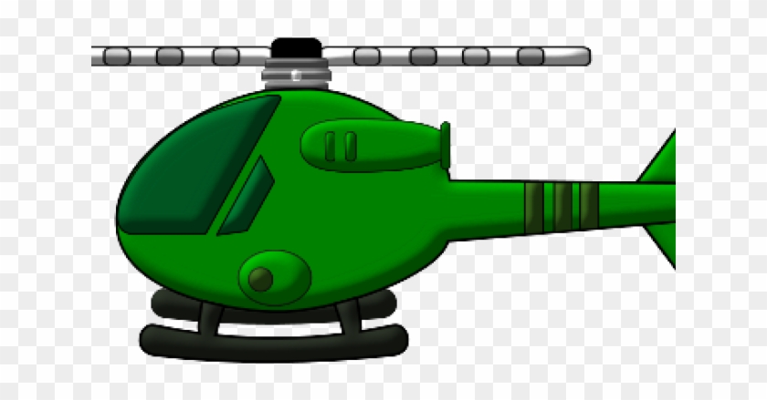 Helicopter Clipart Green Helicopter - Helicopter #783687