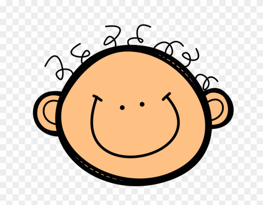 Clip Art Of The Face Of A Happy Boy - Personal Pronouns I He She #783693