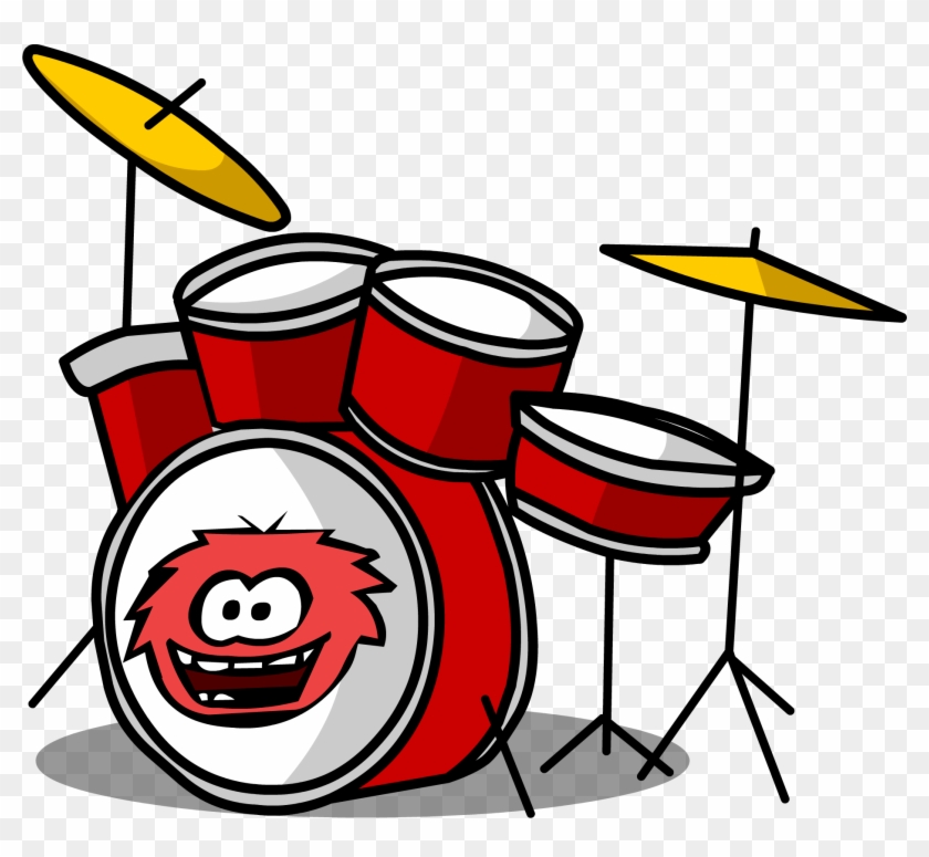 Drum Kit Sprite 005 - Cartoon Drum Kit Png #783743