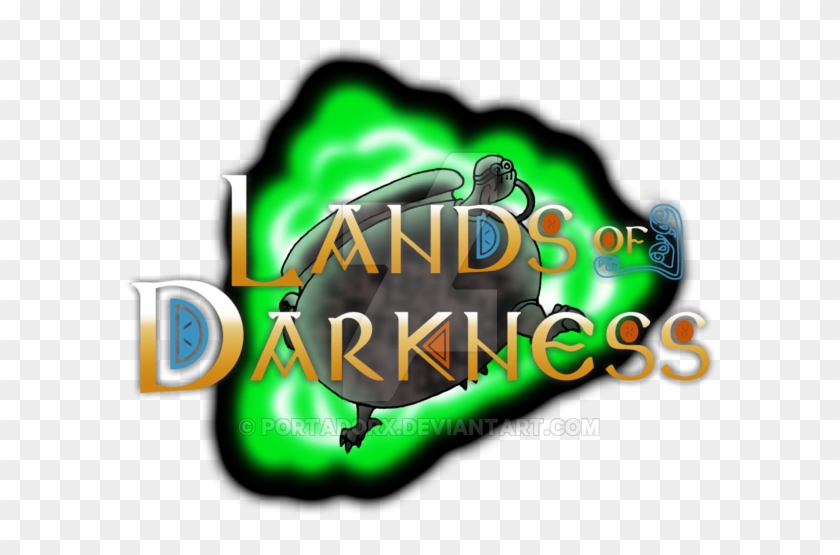 Lands Of Darkness Logo By Portadorx - Painted Turtle #783787