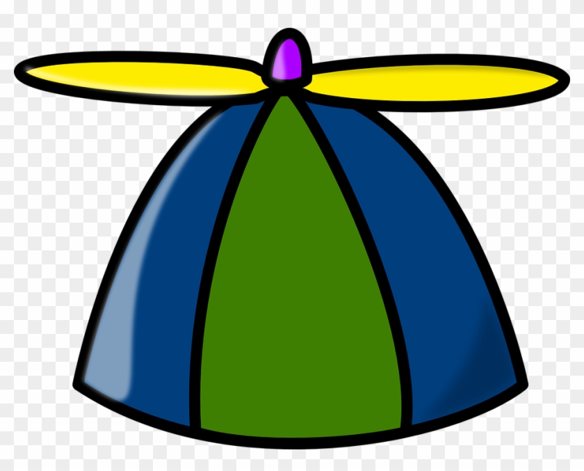 Helicopter Clipart Helicopter Hat - Crazy Hat Clip Art #783791
