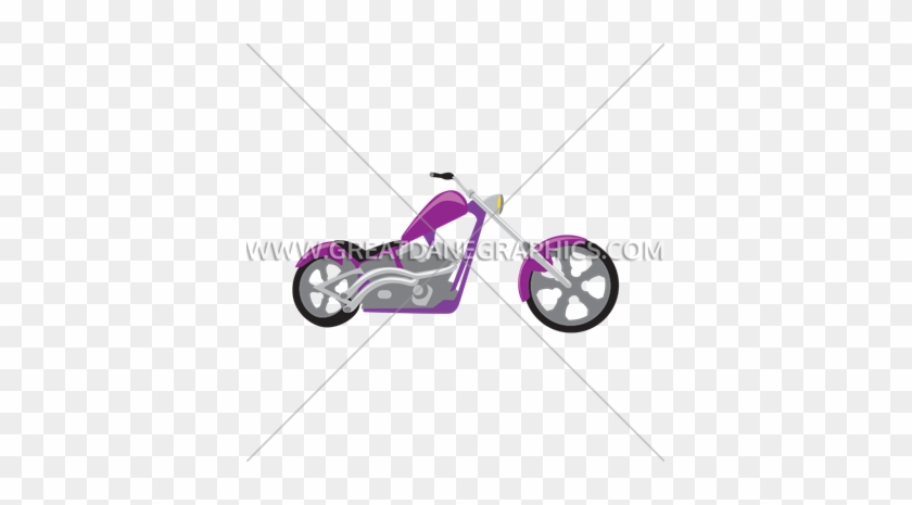 Purple Lightning Chopper - Sidecar #783899
