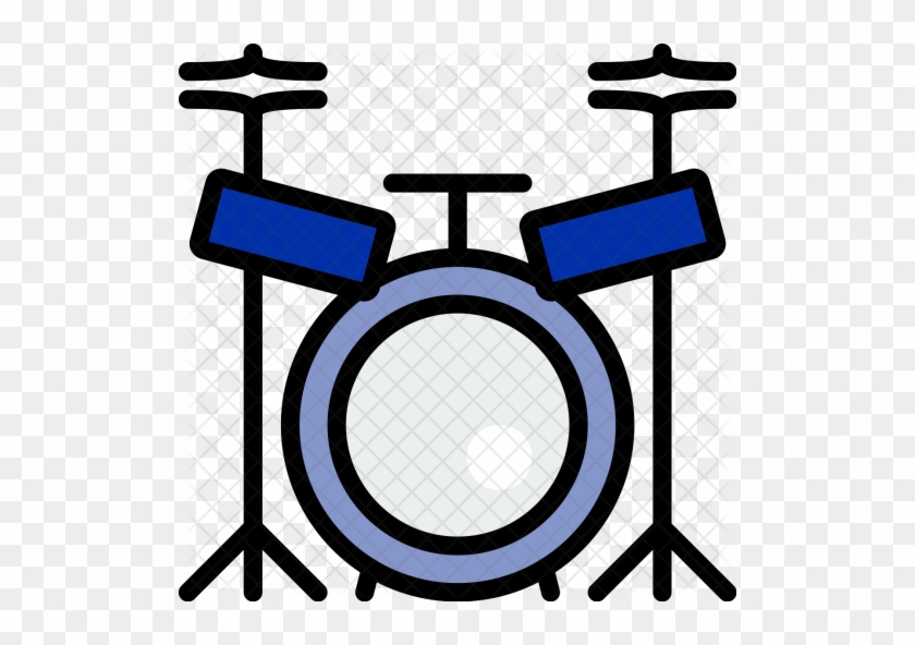 Drum, Set, Instrument, Music, Play, Sound, Entertainment - Drum File Icon #783926