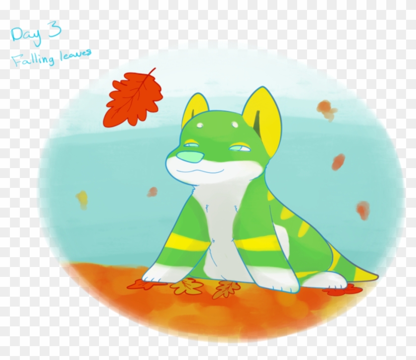 Falling Leaves By Entin - Cartoon #783948