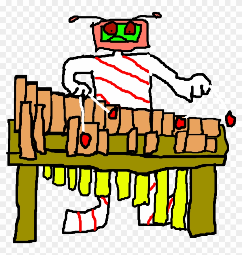 Candy Cane Vision Plays The Marimba By 12momjosh12 - Cartoon #784001