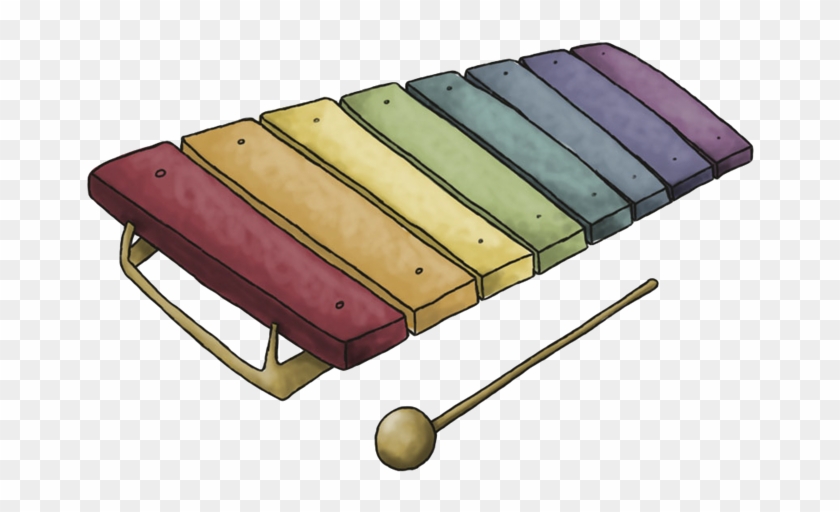 Free Xylophone Clip Art - Xylophone Clip Art #784010