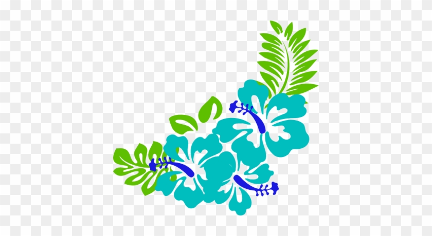 Luau Clip Art Borders Free Clipart Images 9 Wikiclipart - Clip Art Hawaiian Flowers #784045