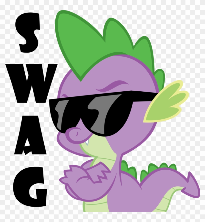 Spike's Got Swag By Watisdatdennhier - Swag My Little Pony #784093