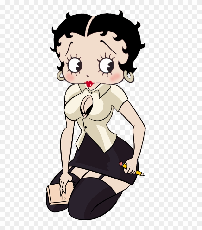 Betty Boop Ready To Take Notes, Sexy Secretary - Betty Boop Supreme #784210