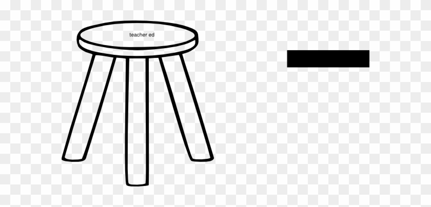 Iiii Clipart Legged Stool - Main Idea And Supporting Details Graphic Organizer #784342