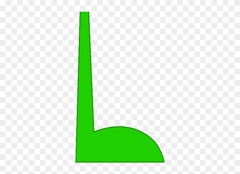 Leg Straight Green By Mattbratt11 - Bfdi Legs Png #784355