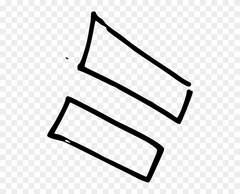 Equal Sign Vector Clip Art - Equal Sign Vector Clip Art #784362