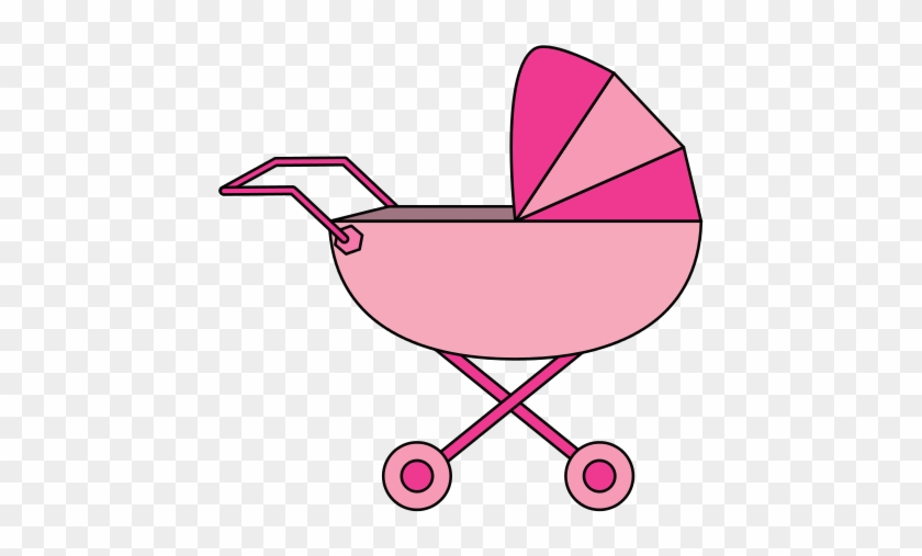 Cartoon Baby Carriage - Illustration #784578