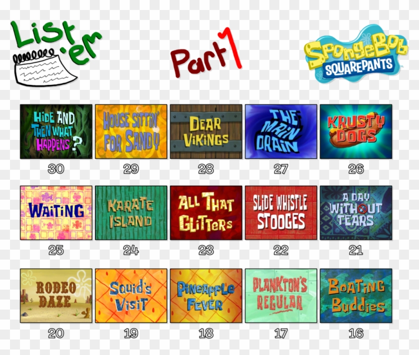 Worst Episodes Of Spongebob #784683