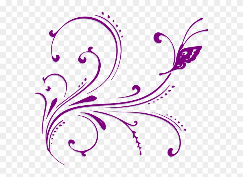 Pink Butterfly Vector Png #784714
