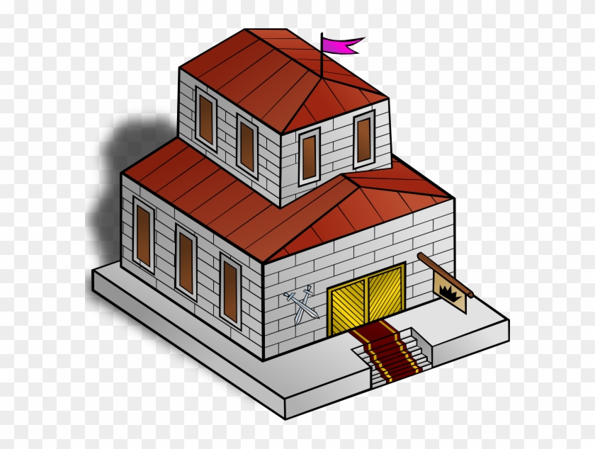 Building Clipart Municipal Hall - Town Hall Clip Art #784985