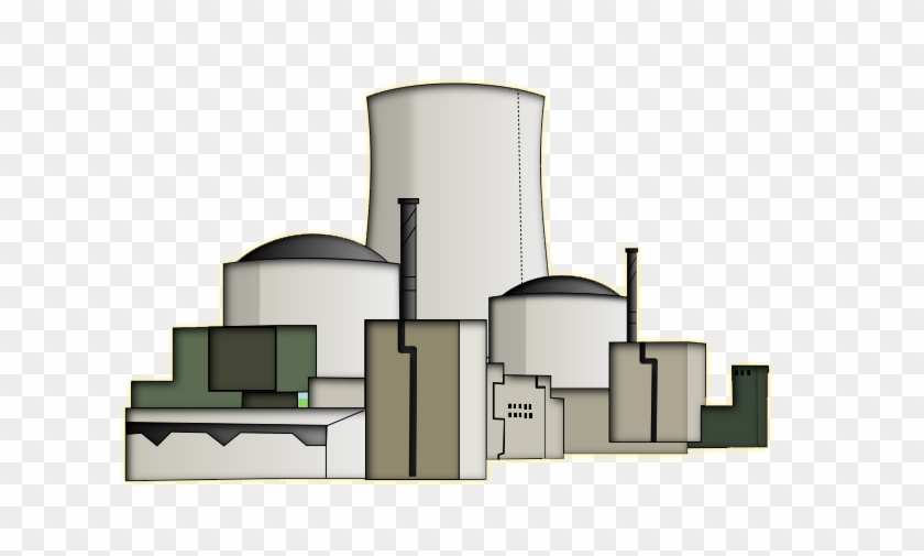 Church Building Clip Art Free - Nuclear Power Plant Clipart #784999