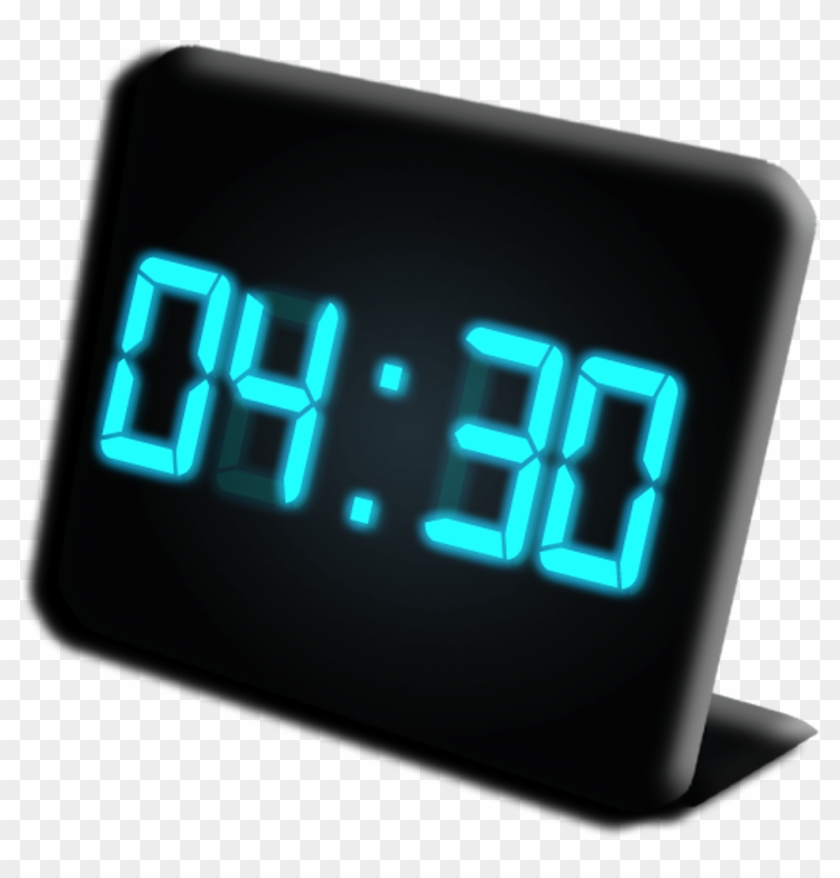 Clock Away Digitalclockicon - Digital Clock 4 30 #785018
