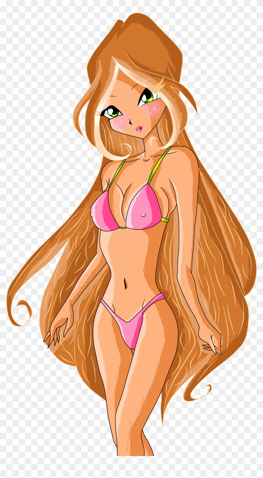 Flora Bikini By Crystaliszelda Flora Bikini By Crystaliszelda - Winx Club Flora Sexy #785195