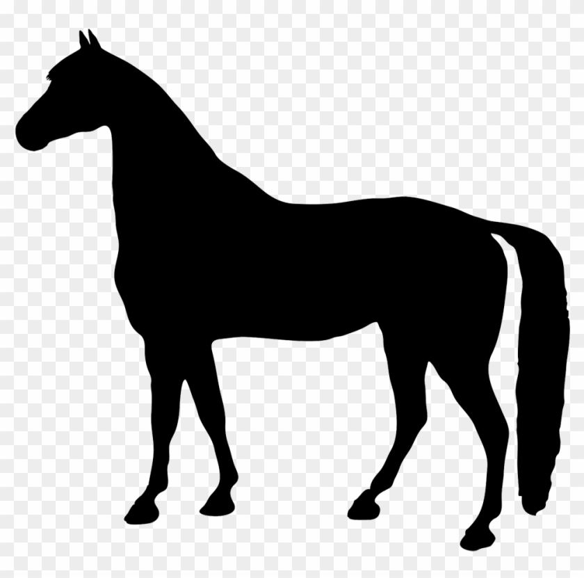 Black Horse Silhouette Clipart - Horse Silhouette Clip Art Free #785257