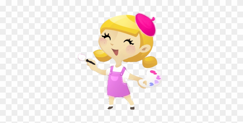 100 New Doll Friends Stickers - طالبة كرتون #785317