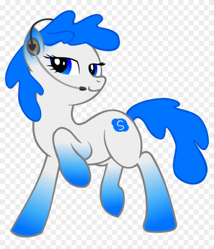 Skype Pony By Gray-gold - Mlp Skype #785397