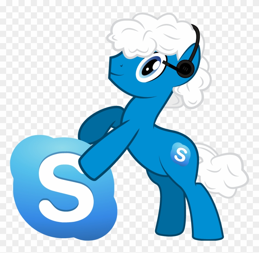 Skype Pony Icon By Silentmatten - Skype My Little Pony #785439