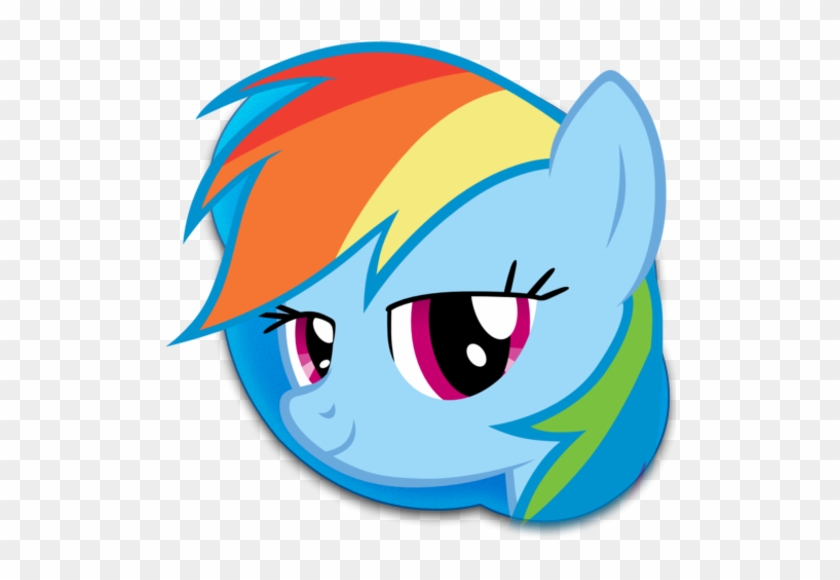 Rainbow Dash Skype Icon By Bigmemoire - Mlp Skype Icon #785451