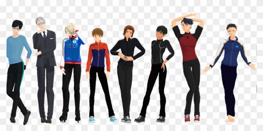 All Of The Yuri On Ice Models By Eddieveneziano - Mmd Yuri On Ice #785638