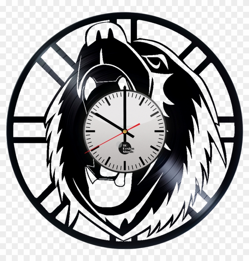 Snoopy Vinyl Record Wall Clock Snoopy Lazy Vinyl Record #785678