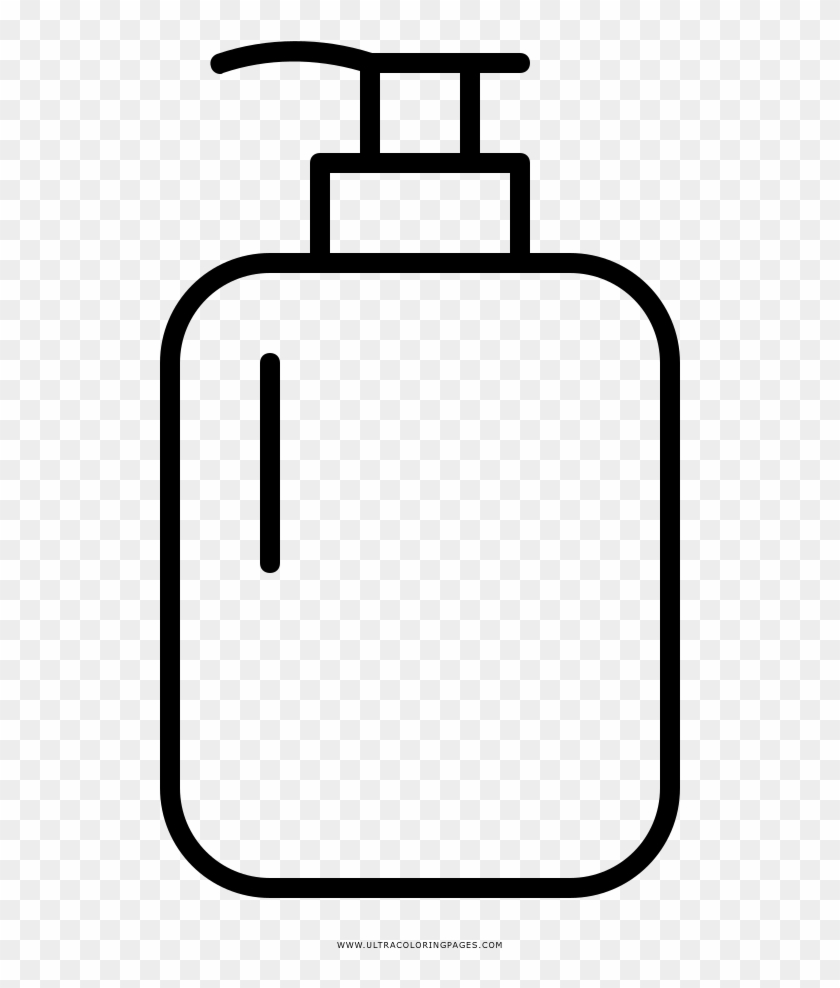 Liquid Soap Coloring Page - Jabon Liquido Dibujo #785722