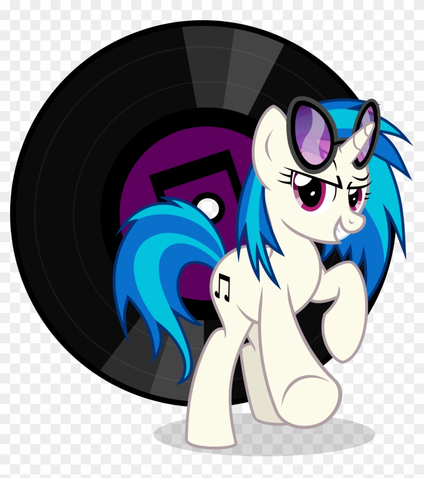 Vinyl Scratch - Mlp Vinyl Scratch Records #785732