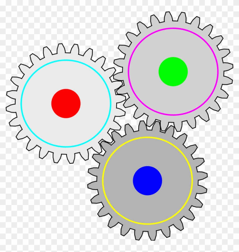 Impossible Gears Clip Art - Gears Clipart #785749