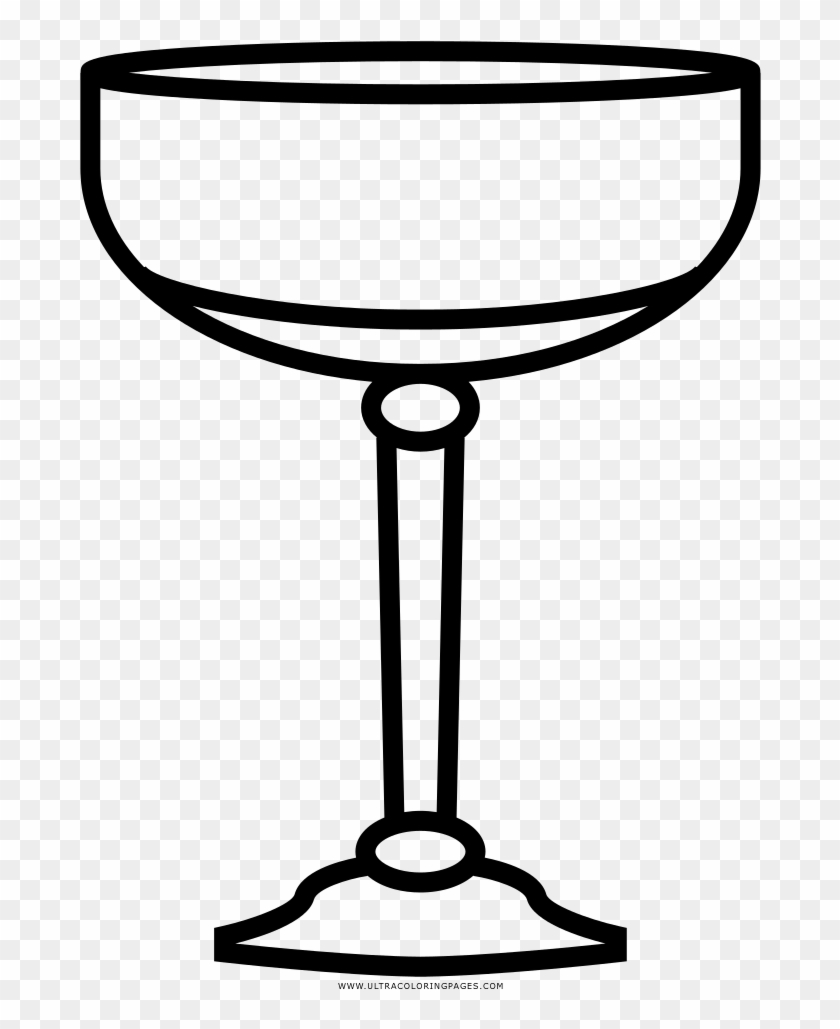 Margarita Glass Coloring Page - Margarita Glass Coloring Page #785773