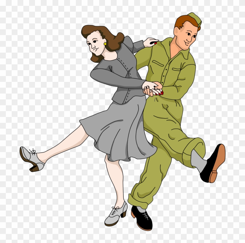 Pin Swing Dance Clip Art - Swing Dance Clipart #785873