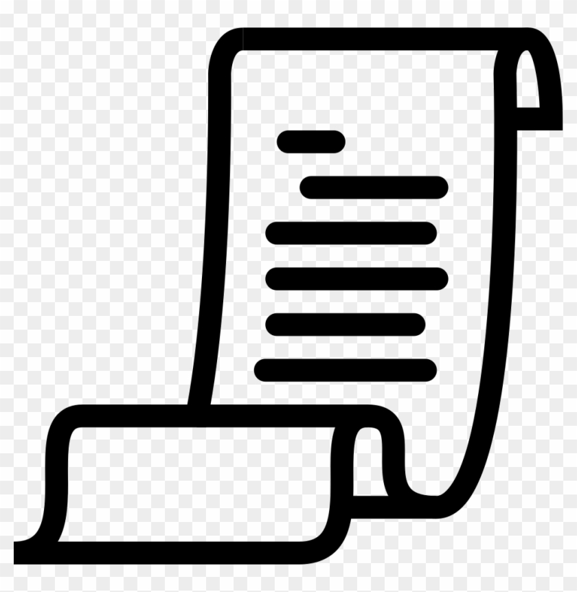 Receipt Shopping Streamline Comments - Receipt Icon Png #785896