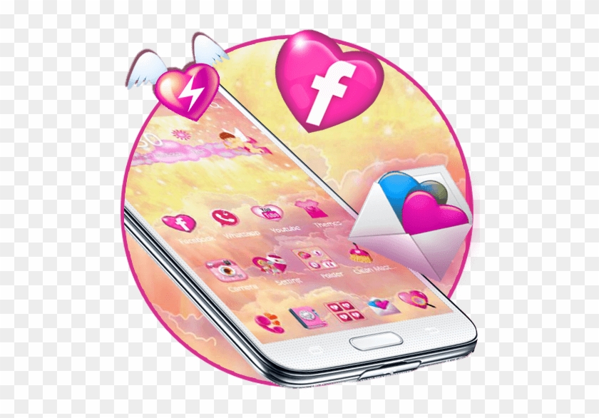 Valentine Love Cupid Theme - Mobile Phone #785912