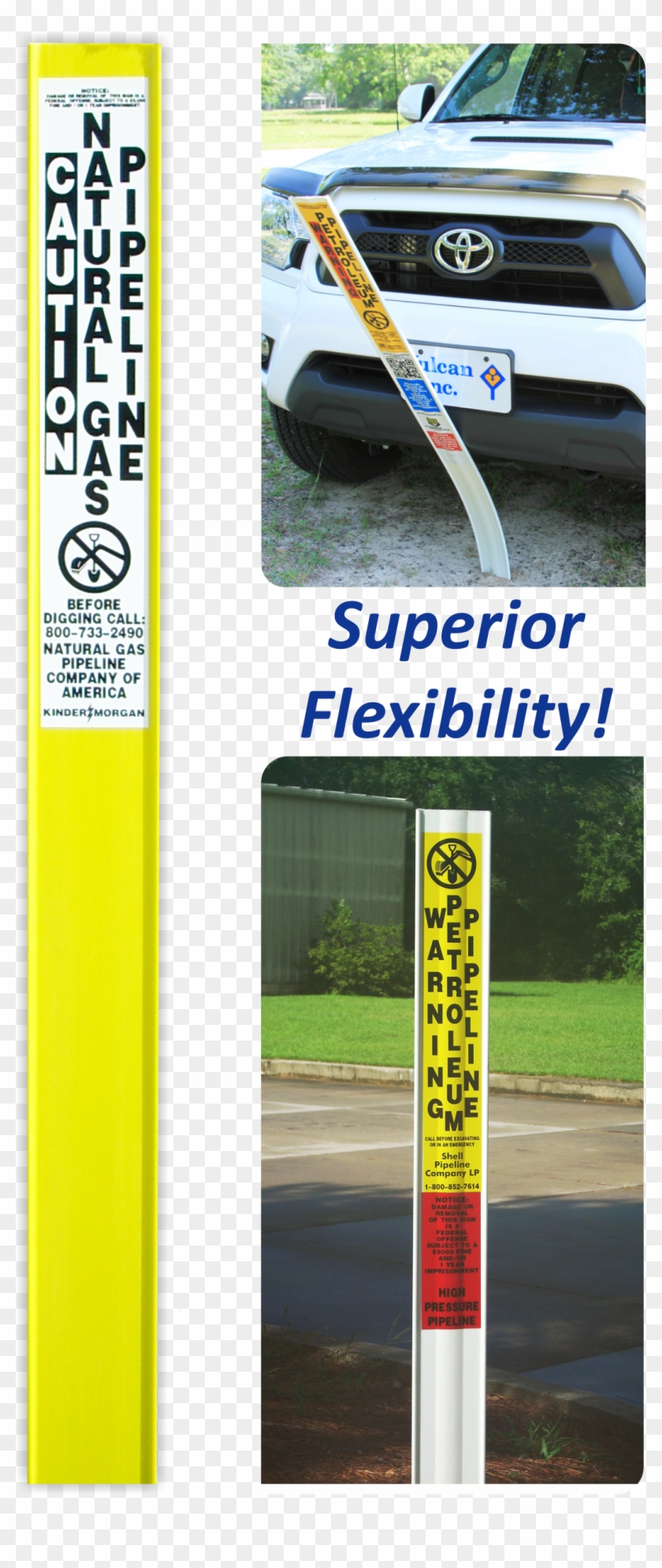 Vulcan Flexible Fiberglass Marker - Banner #786089