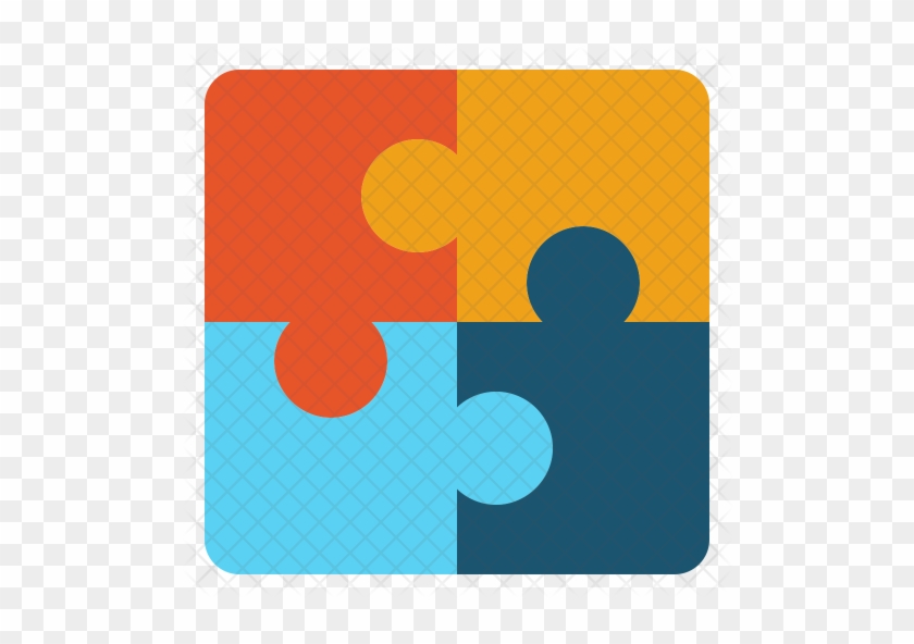 Puzzle Piece Sticker Fun Car Vinyl Window Decal Laptop - Teamwork Icon #786115
