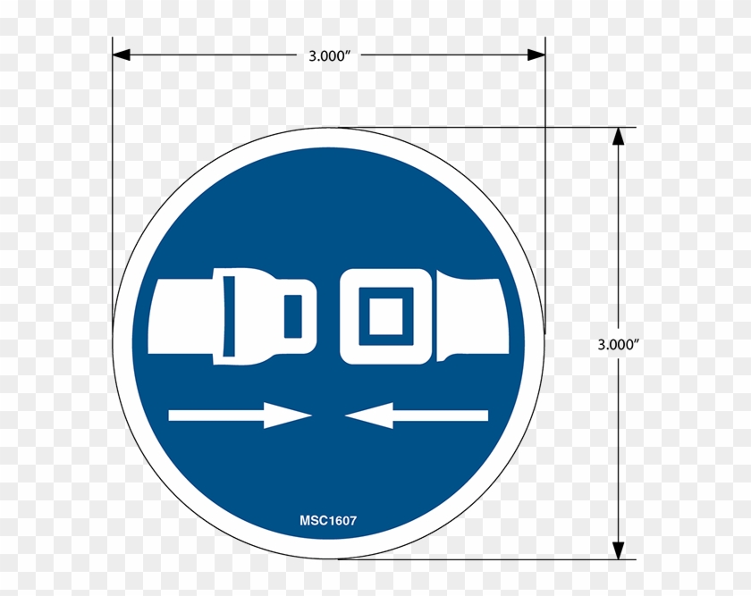 Seatbelt Decal - Wear Seat Belts #786129