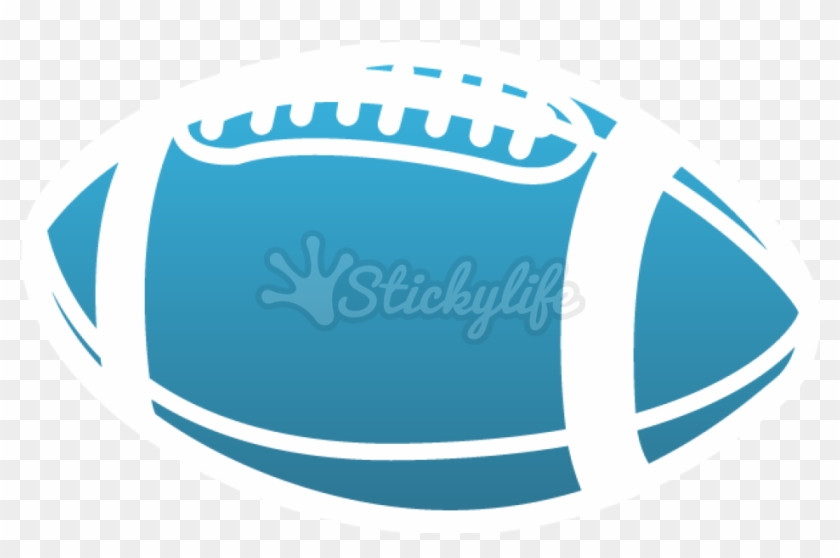 Football Decal - Powder Puff Football Clipart #786208