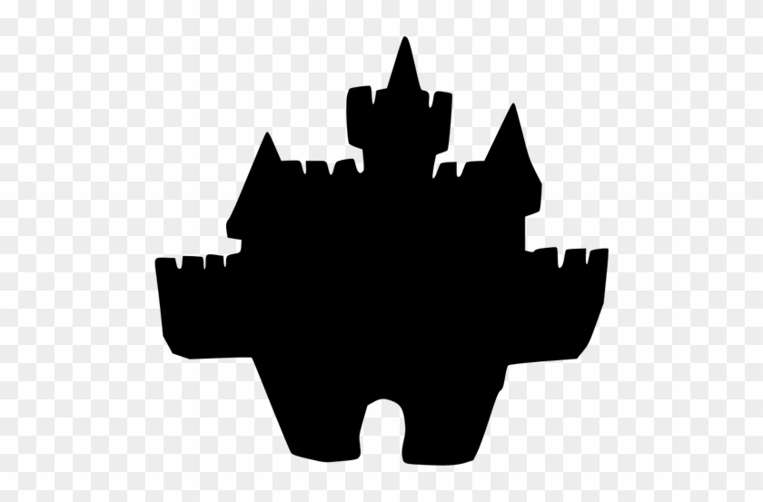 Medieval Castle Silhouette - Castle #786312