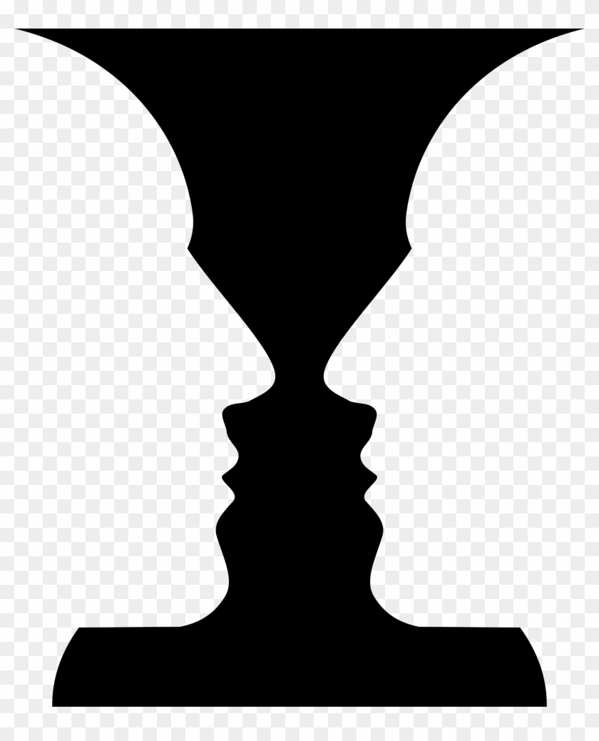 Clipart - Vase Illusion #786320