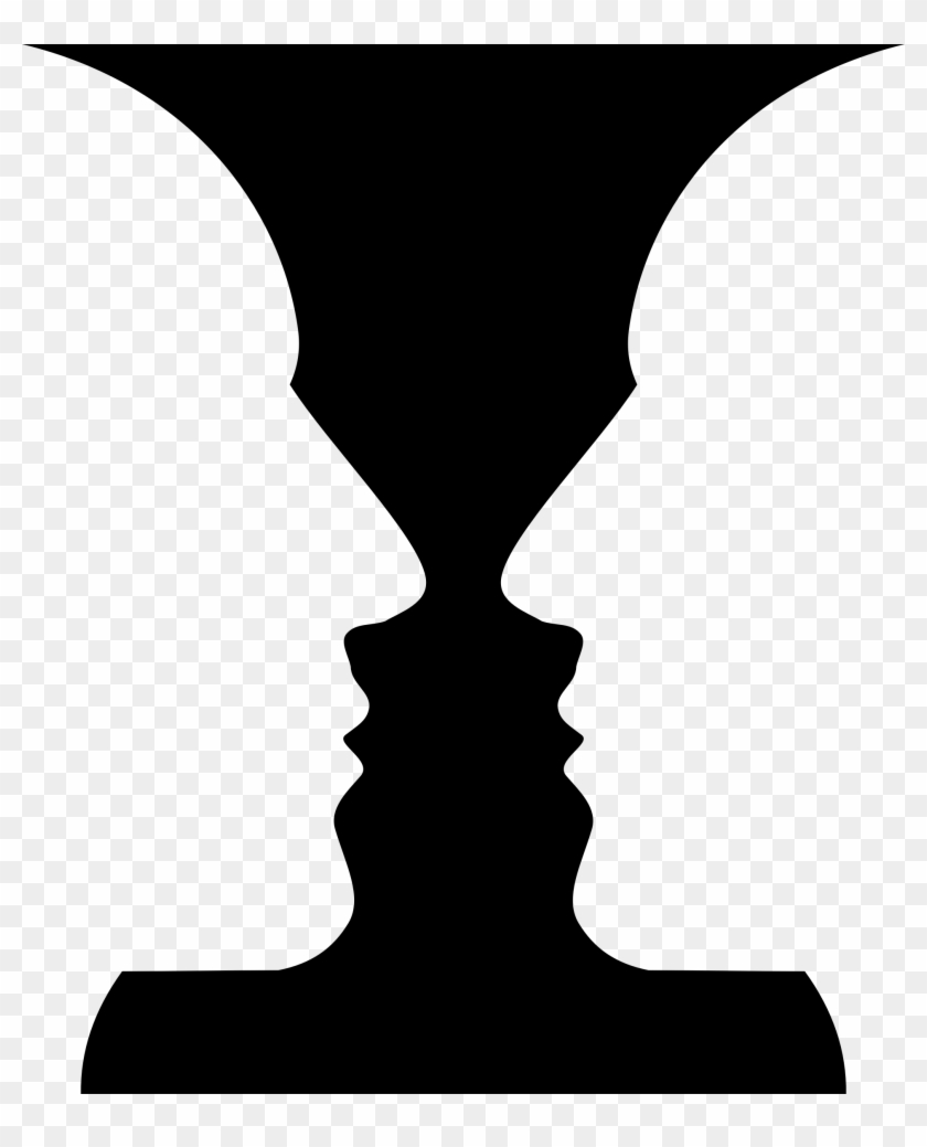 Clipart - Vase Illusion #786320
