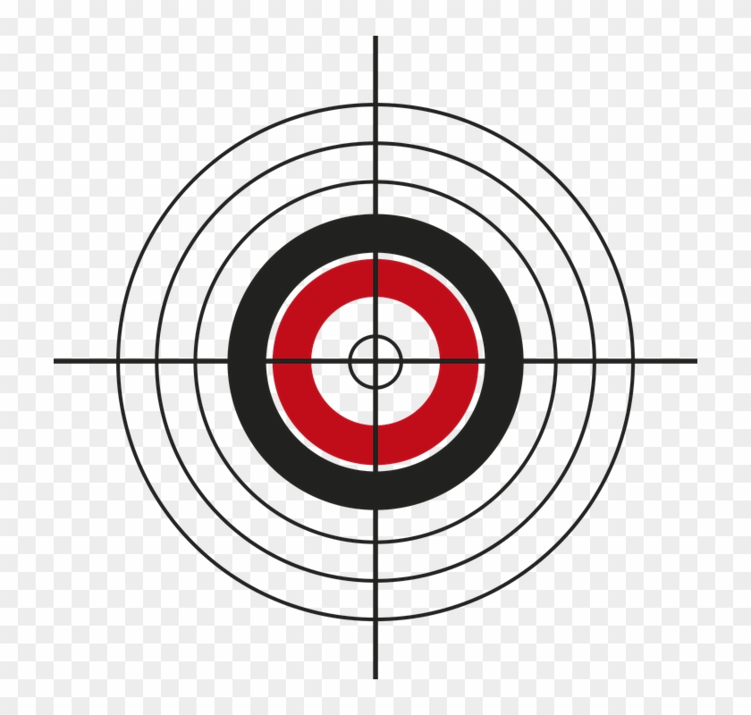 Target Png - Transparent Red Shooting Target #786319