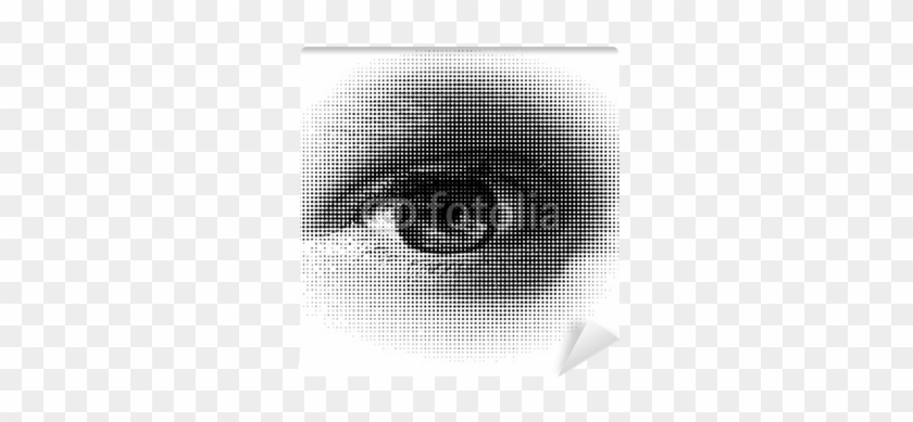 Halftone Eye / Vector - Illustration #786375