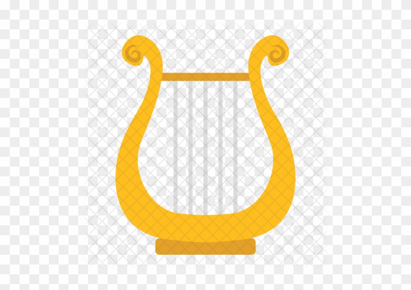 Ancient Lyre Icon - Ancient Greek Harp #786425