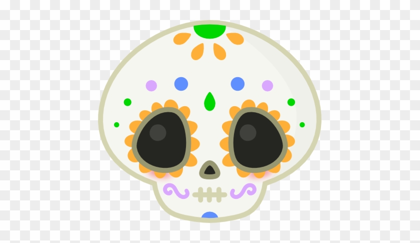 Kawaii Sugar Skull By Amis0129 - Sugar Skull Cute Png #786561