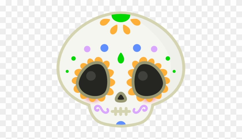 Kawaii Sugar Skull By Amis0129 - Sugar Skull Cute Png #786561