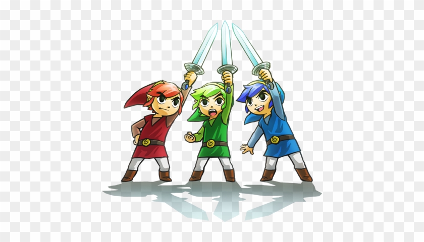 The Next Option, Is To Once Again Go Crazy And Really - Legend Of Zelda Triforce Heroes #786560